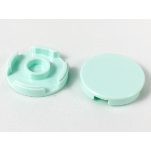 Tegel, Rond 2x2 Light Aqua